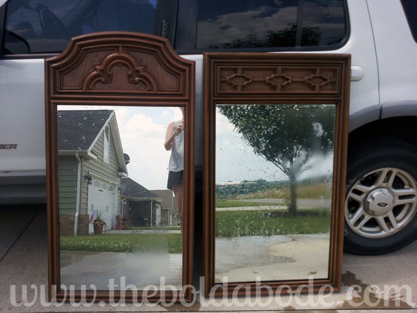 Brown Mirrors Before