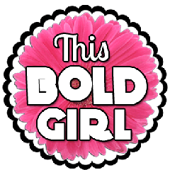 Never, never, never give up. This-Bold-Girl-Button