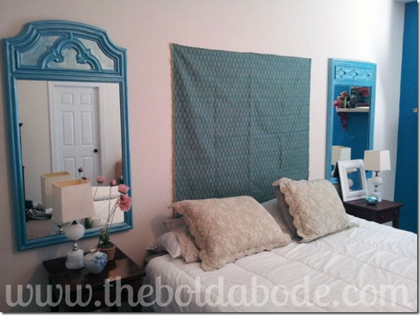 Mirrors and Bed