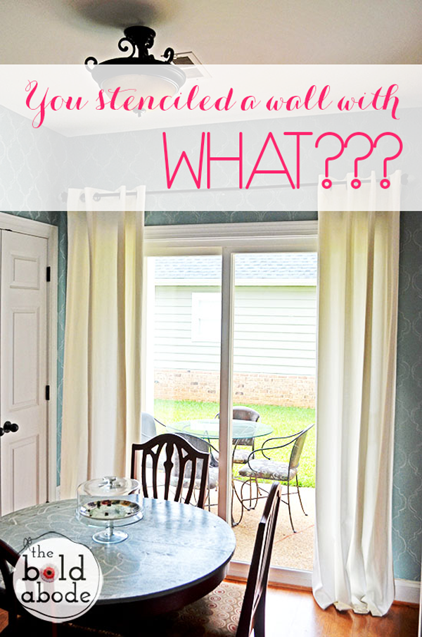 whiteboardcrayonstencil The Bold Abode