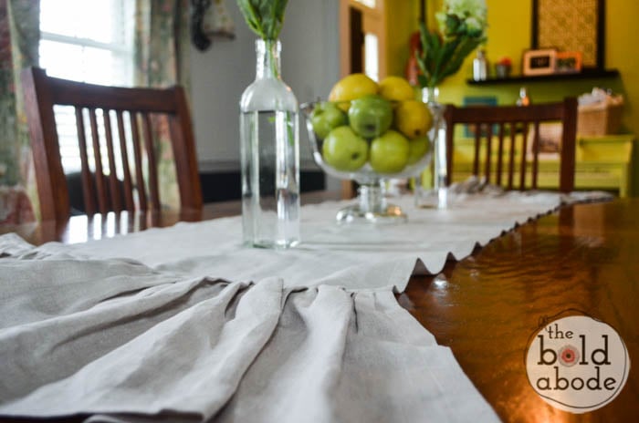 Flax Linen Table Runner