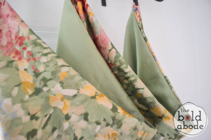 Flowing Floral Curtains 