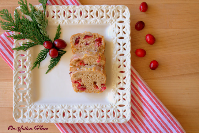 berry orange coffee cakes
