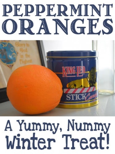 Peppermint Oranges: A Yummy, Nummy Winter Treat! 