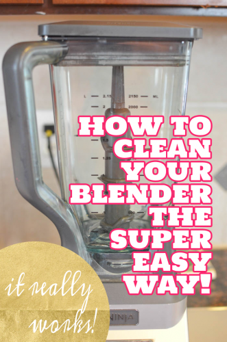 The Super Easy Way to Clean a Very Dirty Blender
