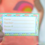 Back to School Backpack Name Tag
