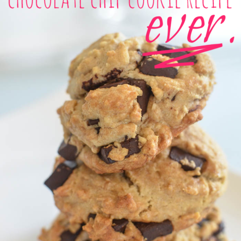 The BEST Gluten Free Chocolate Chip Cookies Recipe EVER.