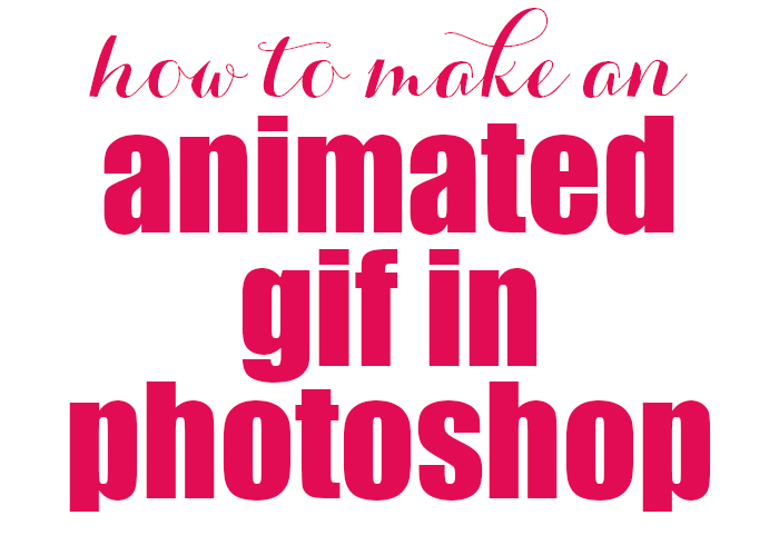 How to Make an Animated GIF in Photoshop