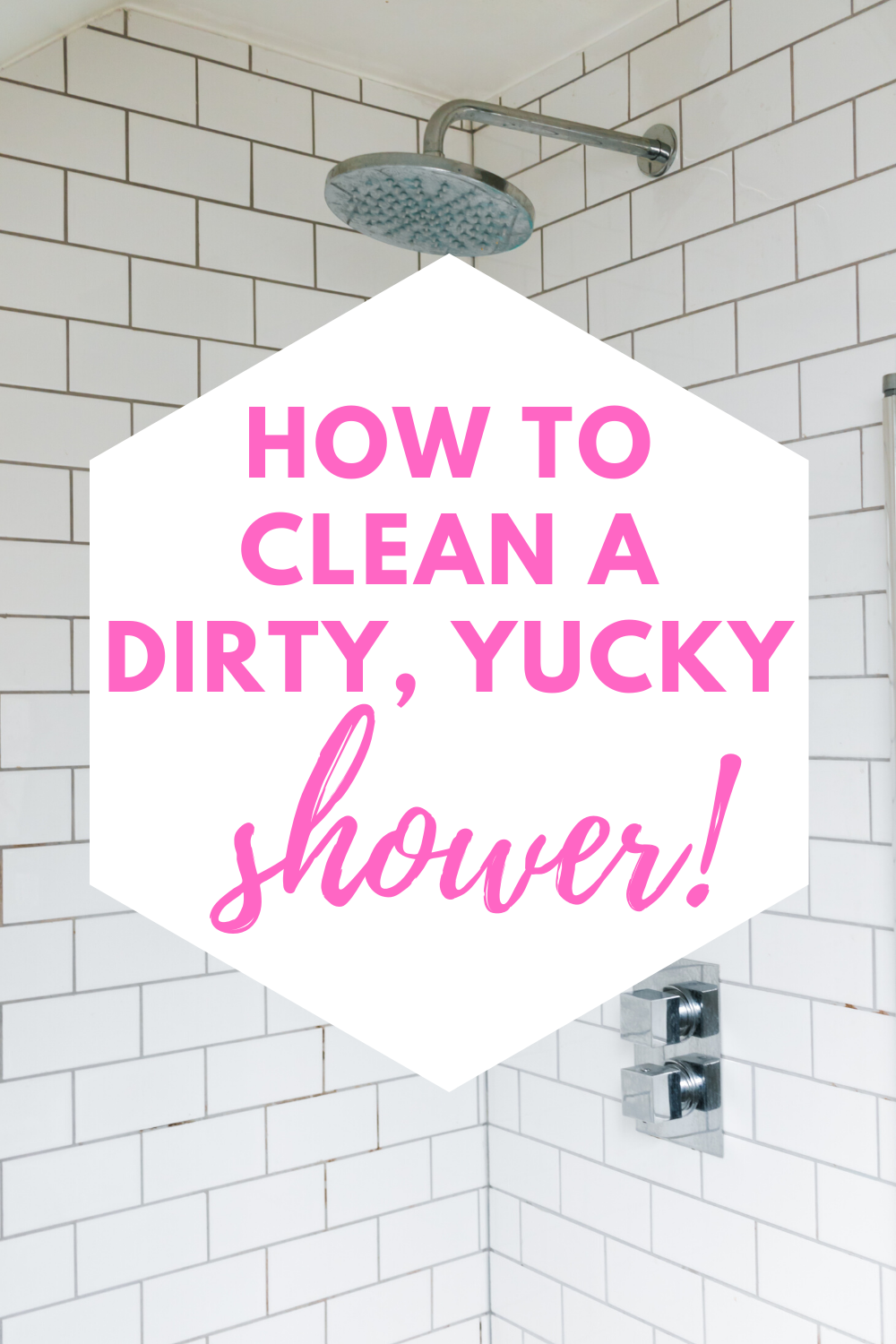 How to Easily Clean a Dirty Shower The Bold Abode