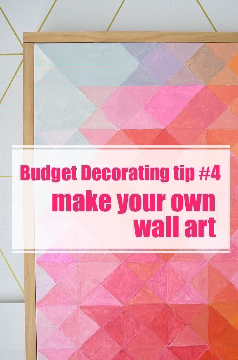 makeyourownwallart The Bold Abode