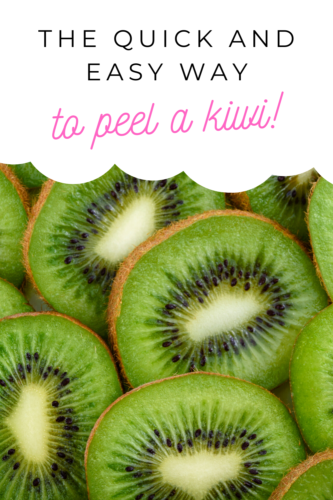 Sliced kiwis