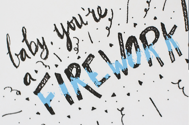 Baby, You're a Firework! Another BOLD Printable