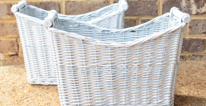 How To Spray Paint Wicker Baskets