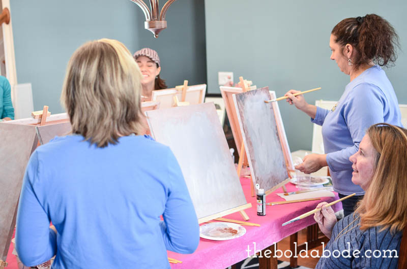 social artworking with decoart i love you because canvas6 The Bold Abode