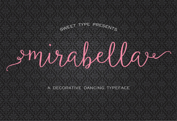  The Mirabella Script is a new hand scripted typeface. Available for both personal and commercial use. Download and use The Mirabella Script for anything and everything.