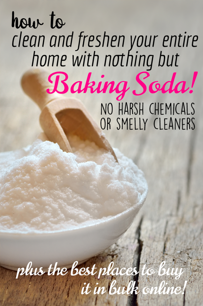 How to freshen your entire home with nothing but baking soda!