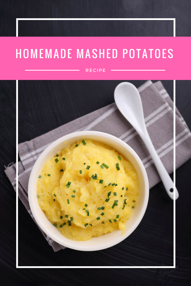 Never use instant mashed potatoes again! Try this fool proof, homemade mashed potato recipe instead! You'll never go back. #mashedpotatoes #homemademashedpotatoes #homemade #realpotatoes #potatoes #recipe