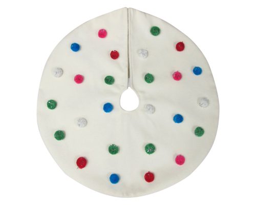 10 Super Cute Mini Tree Skirts. Decorate your mini tree with the cutest tree skirt you can fine. Here are 10 of my favorite! #christmas #christmastree #treeskirt #minitree #minichristmastree