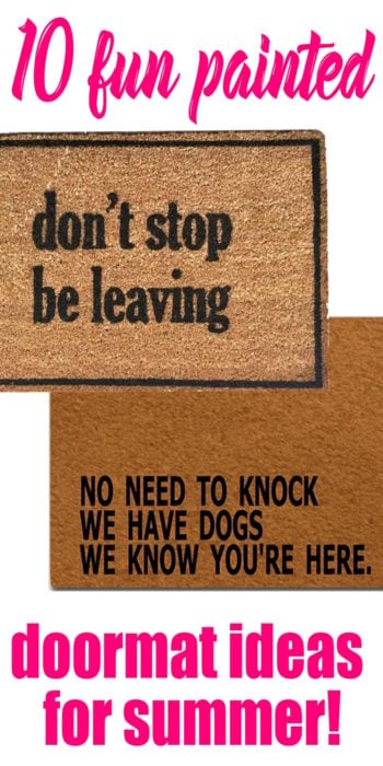Painted Doormat Ideas
