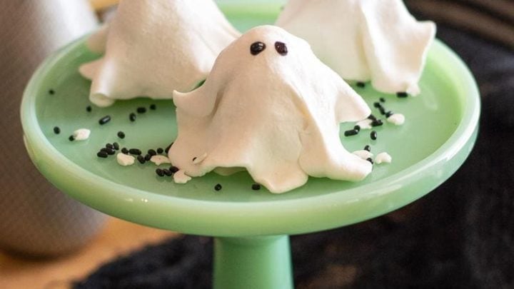Image for Ghost Cookies No Bake Gluten-Free for Halloween