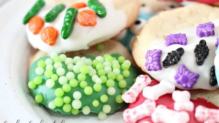 Image for Halloween Sugar Cookies Dipped in Chocolate