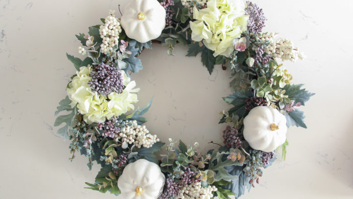 Image for How to Make a High-End Style DIY Fall Wreath on a Budget