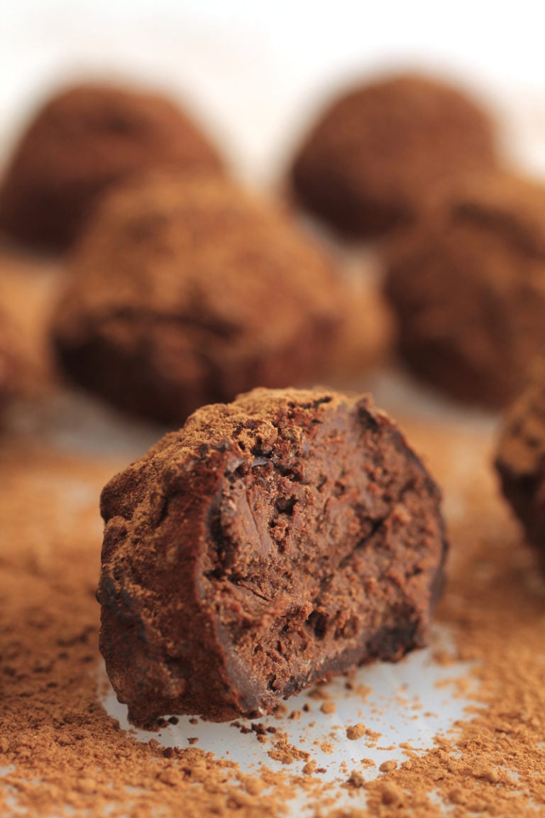 Classic Chocolate Truffles Recipe The Bold Abode