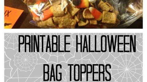 Image for Halloween Printable Treat Bag Toppers - A Cup Full of Sass