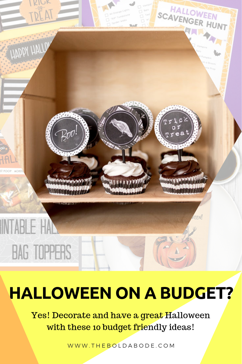 10 Free Halloween Printables for a thrifty Halloween! | The Bold Abode