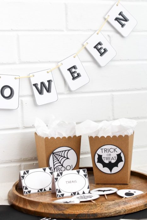 10 Free Halloween Printables for a thrifty Halloween! | The Bold Abode