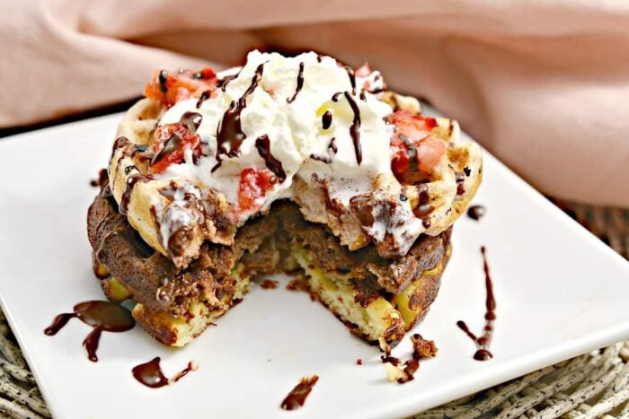 Neapolitan Chaffles
