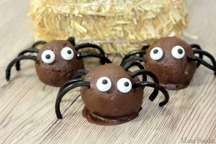 spider cake pops