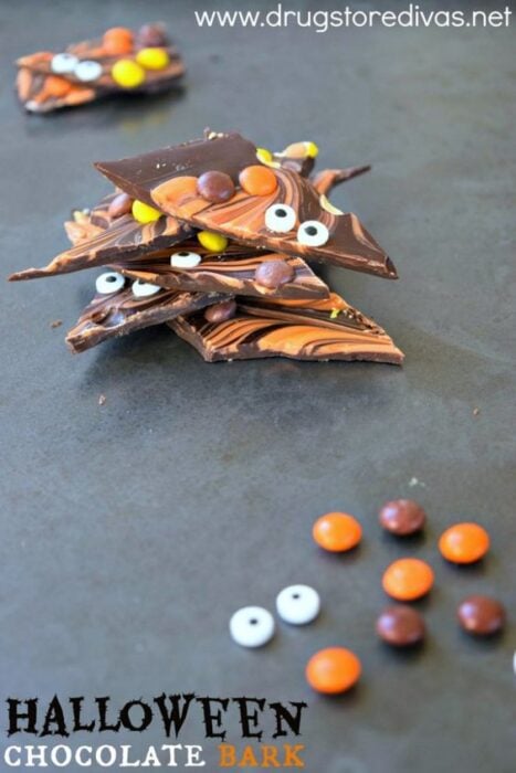 Halloween Chocolate Bark