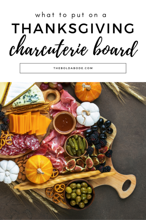 thanksgiving charcuterie board