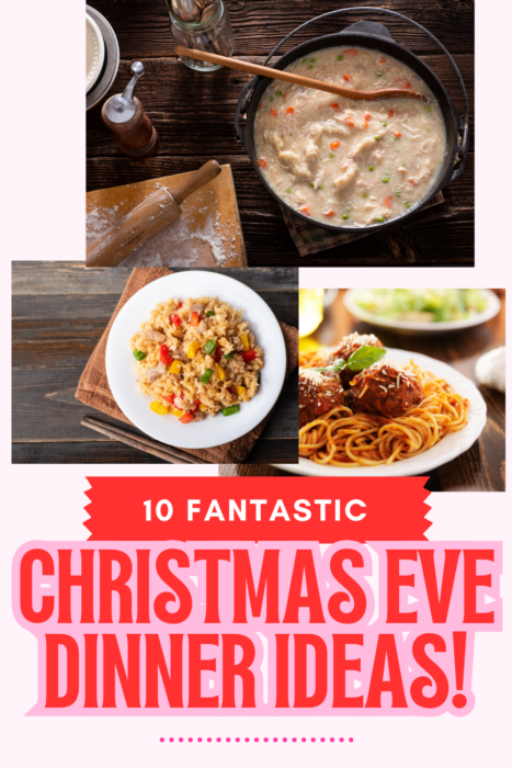 Christmas Eve Dinner Ideas pin