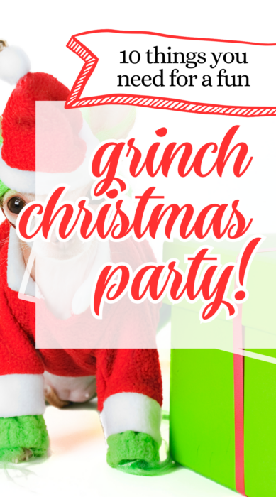 grinch party ideas pin