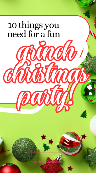 grinch party ideas