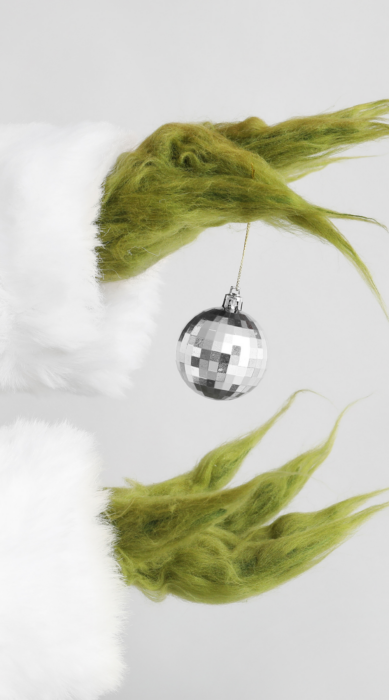 grinch party pin