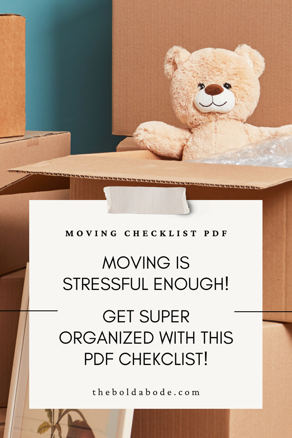 Moving Checking List.pdf Moving Checklist Pdf - The Bold Abode
