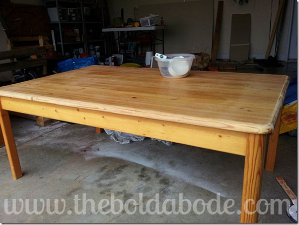 Recued Coffee Table Before