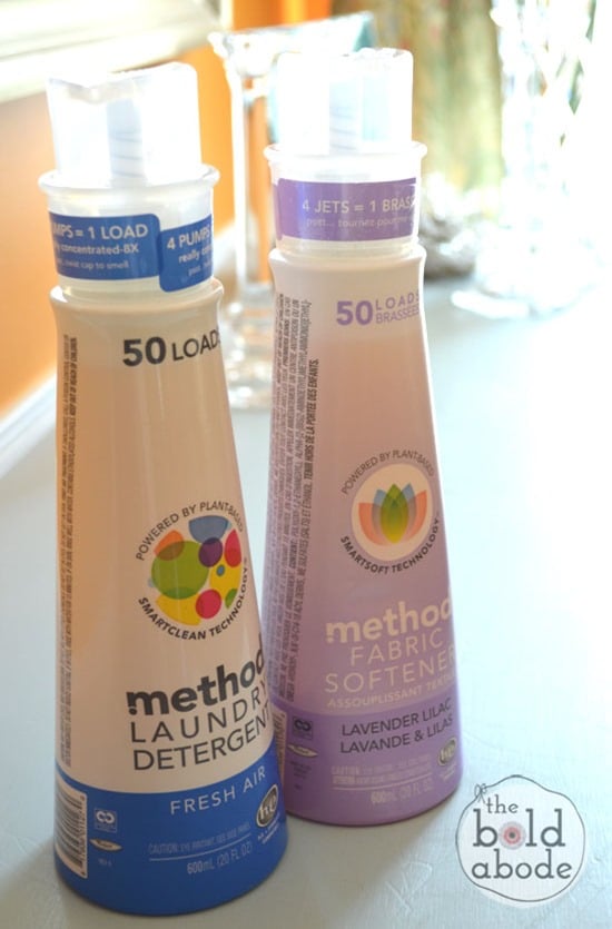 Method Detergent and Fabric Softener